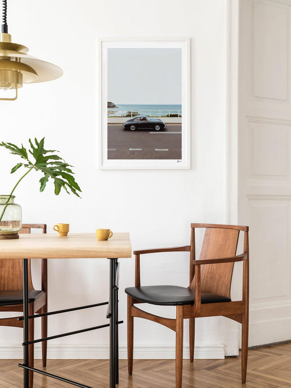 Ocean Drive 01 - Porsche 356 - Wall Art Print - Australia Unseen