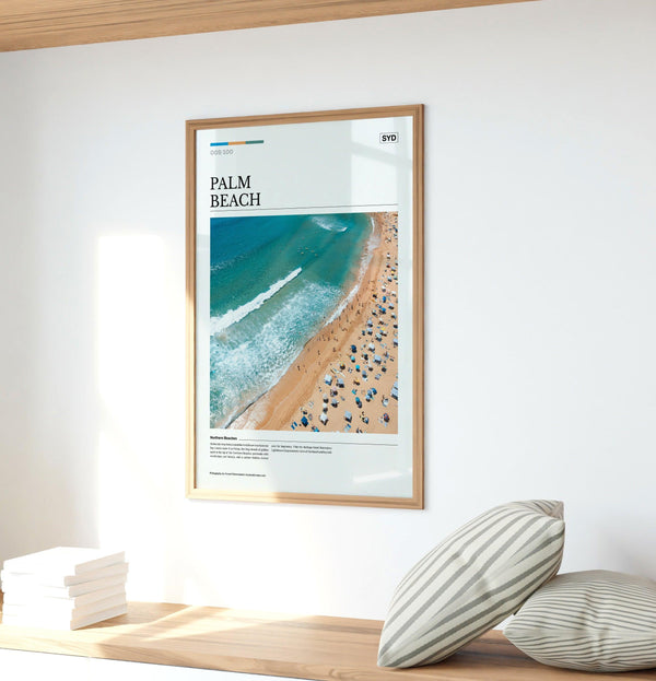 Palm Beach Editorial Poster - Australia Unseen