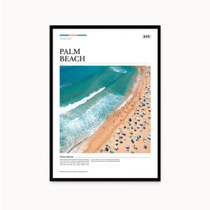 Palm Beach Editorial Poster - Australia Unseen