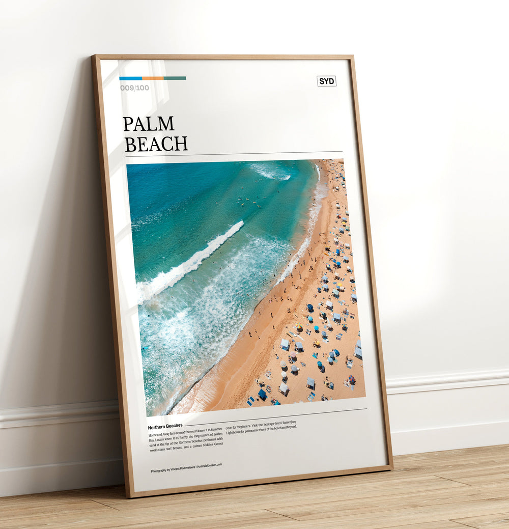 Palm Beach Editorial Poster - Australia Unseen
