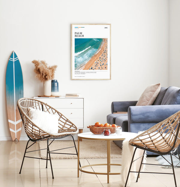 Palm Beach Editorial Poster - Australia Unseen
