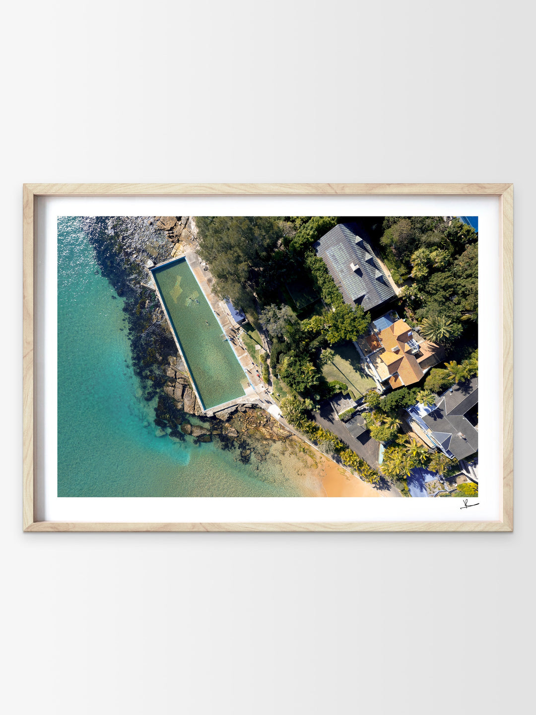 Palm Beach Rock Pool 01 - Australia Unseen - Wall Art Print