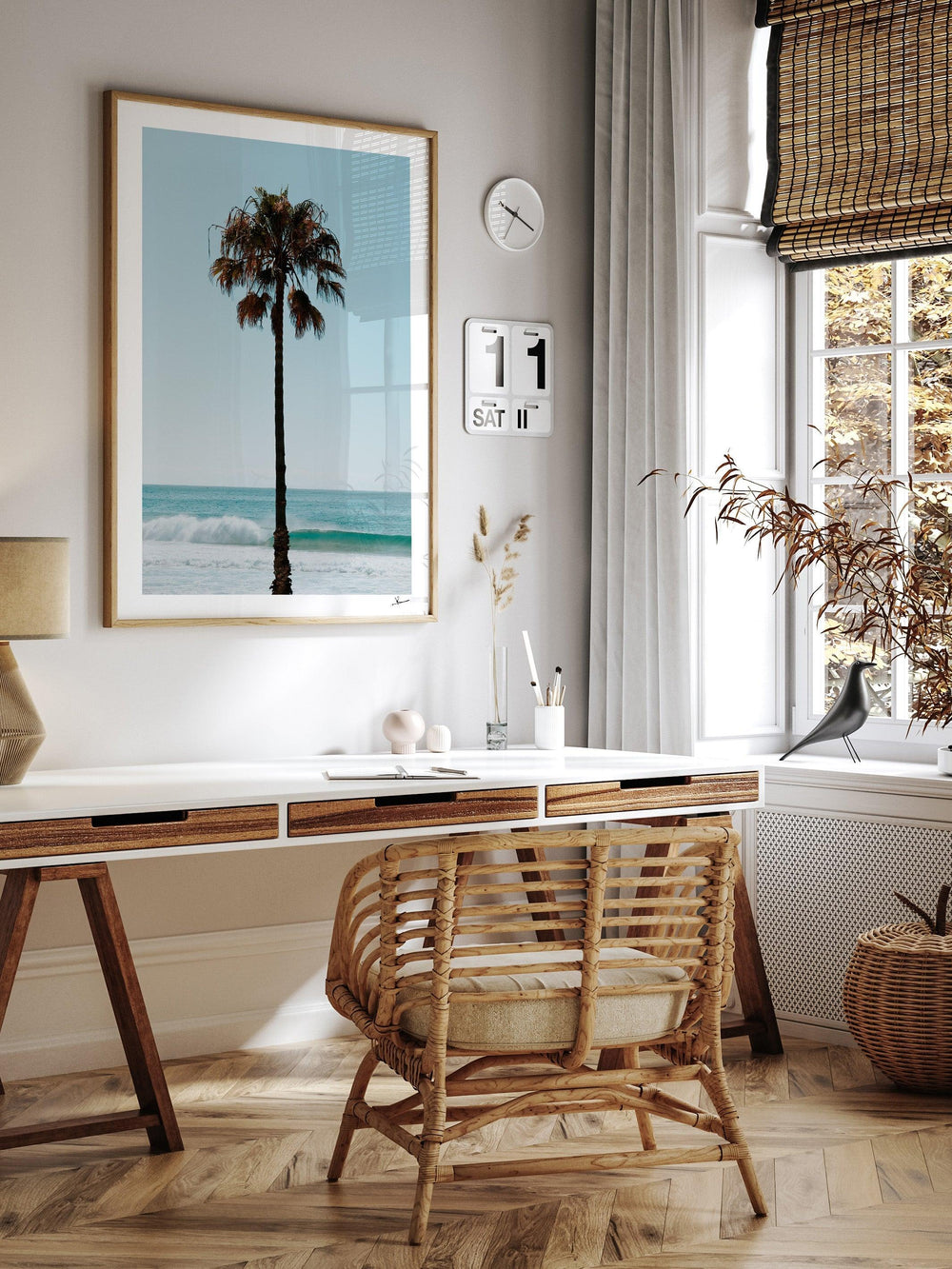 Palm Tree 01 (Whale Beach) - Wall Art Print - Australia Unseen