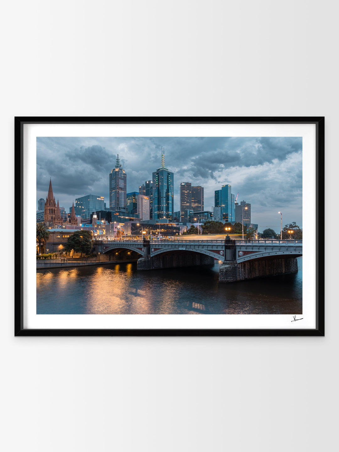 Princes Bridge 01 - Wall Art Print - Australia Unseen