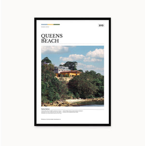 Queens Beach Editorial Poster - Australia Unseen