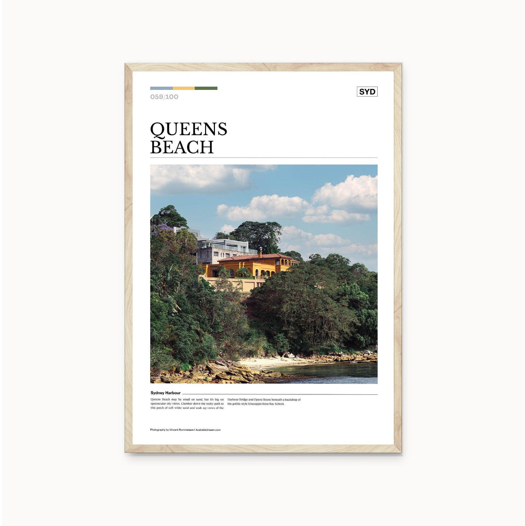 Queens Beach Editorial Poster - Australia Unseen