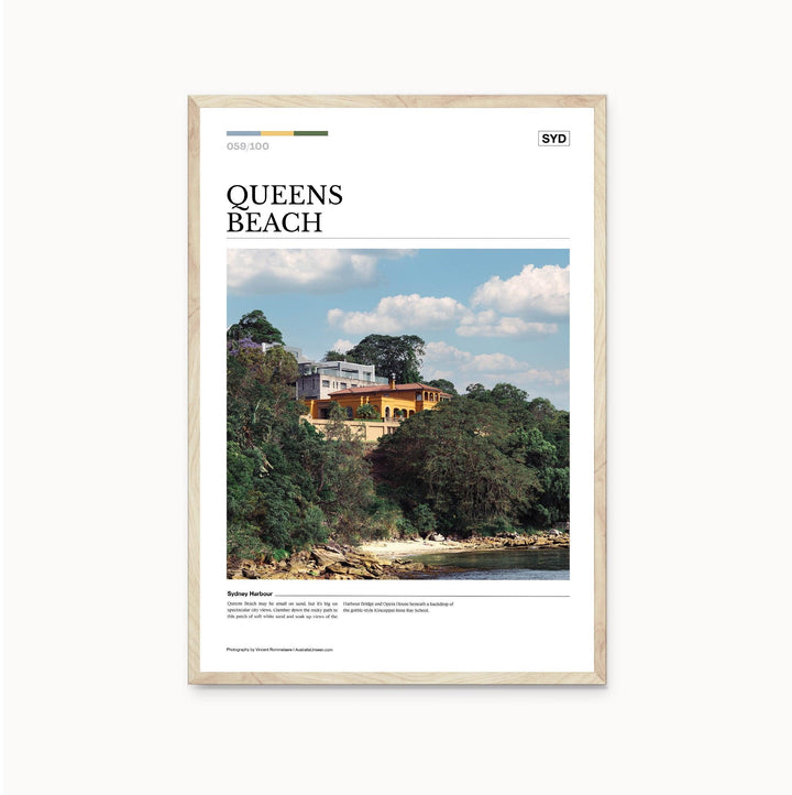 Queens Beach Editorial Poster - Australia Unseen