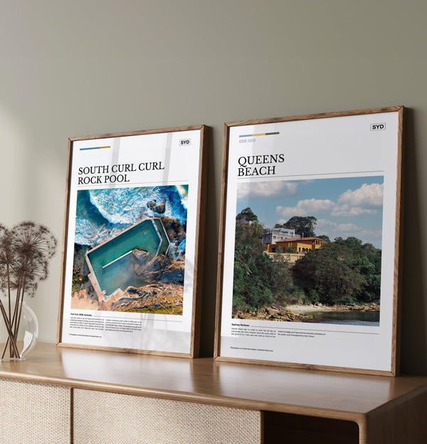 Queens Beach Editorial Poster - Australia Unseen