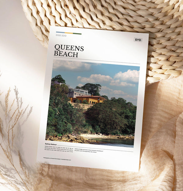 Queens Beach Editorial Poster - Australia Unseen