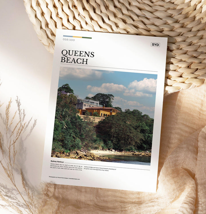 Queens Beach Editorial Poster - Australia Unseen