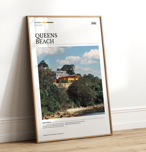 Queens Beach Editorial Poster - Australia Unseen