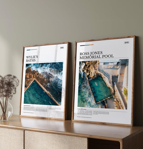 Ross Jones Memorial Pool Editorial Poster - Australia Unseen