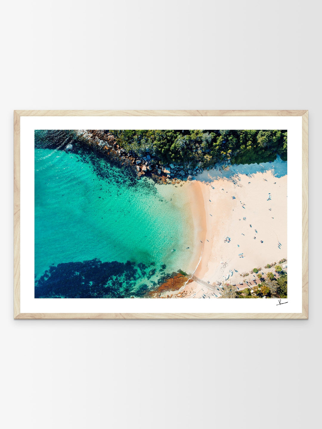Shelly Beach 01 - Wall Art Print - Australia Unseen