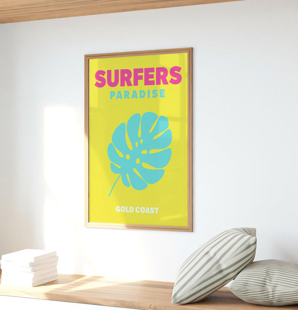 Surfers Paradise Poster - Australia Unseen