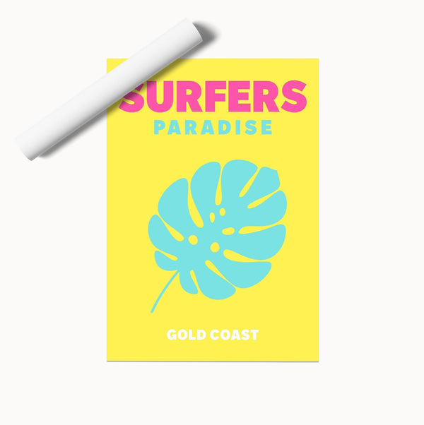 Surfers Paradise Poster - Australia Unseen