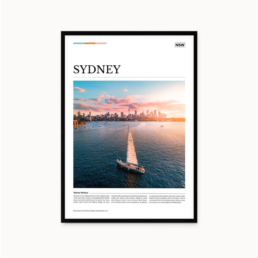 Sydney Editorial Poster - Australia Unseen