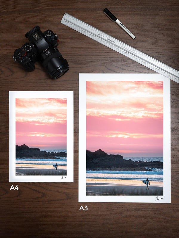 Tallow Beach Sunrise 01 - Wall Art Print - Australia Unseen