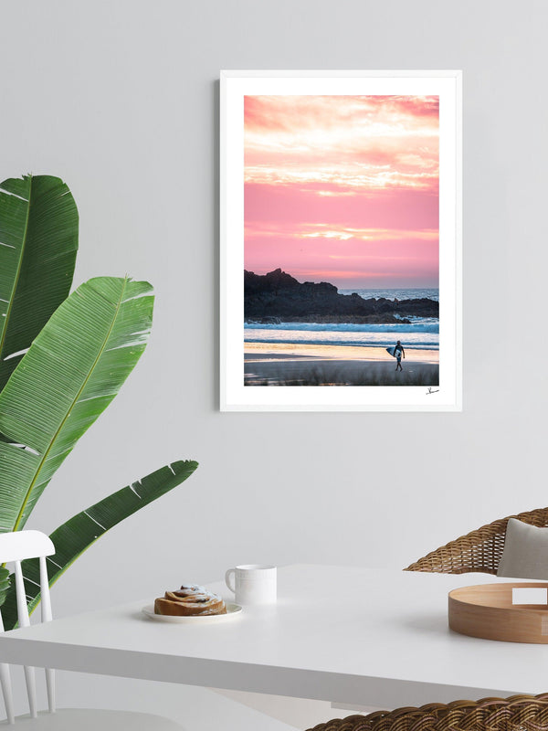 Tallow Beach Sunrise 01 - Wall Art Print - Australia Unseen
