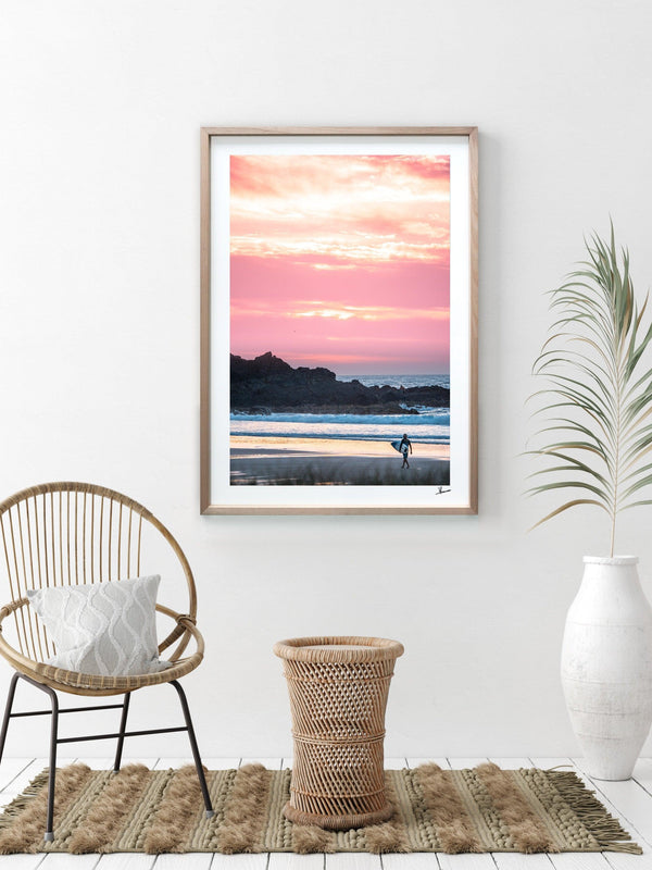 Tallow Beach Sunrise 01 - Wall Art Print - Australia Unseen