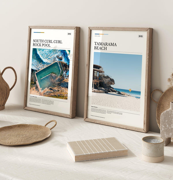 Tamarama Beach Editorial Poster - Australia Unseen