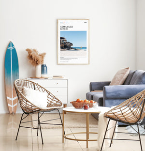 Tamarama Beach Editorial Poster - Australia Unseen