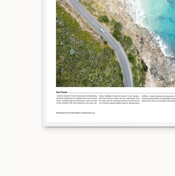 The Great Ocean Road Editorial Poster - Australia Unseen