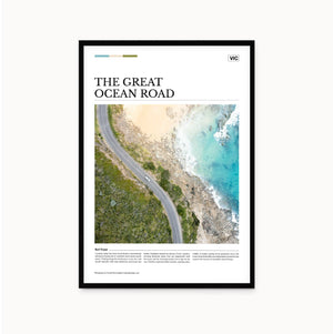 The Great Ocean Road Editorial Poster - Australia Unseen