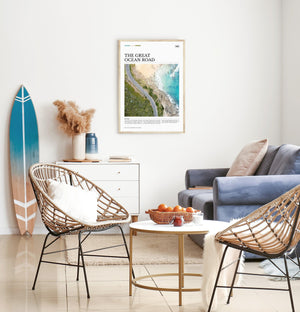 The Great Ocean Road Editorial Poster - Australia Unseen