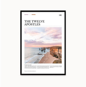 The Twelve Apostles Editorial Poster - Australia Unseen
