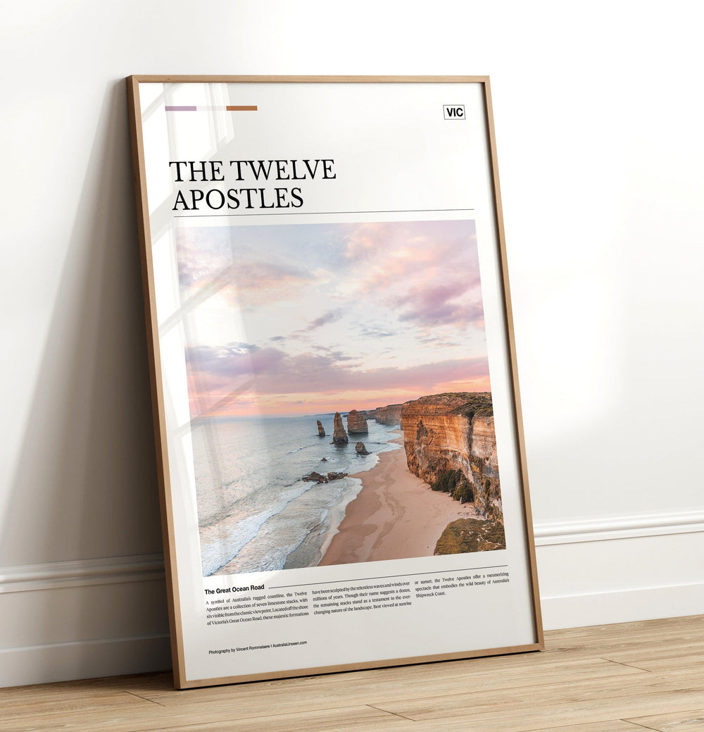 The Twelve Apostles Editorial Poster - Australia Unseen