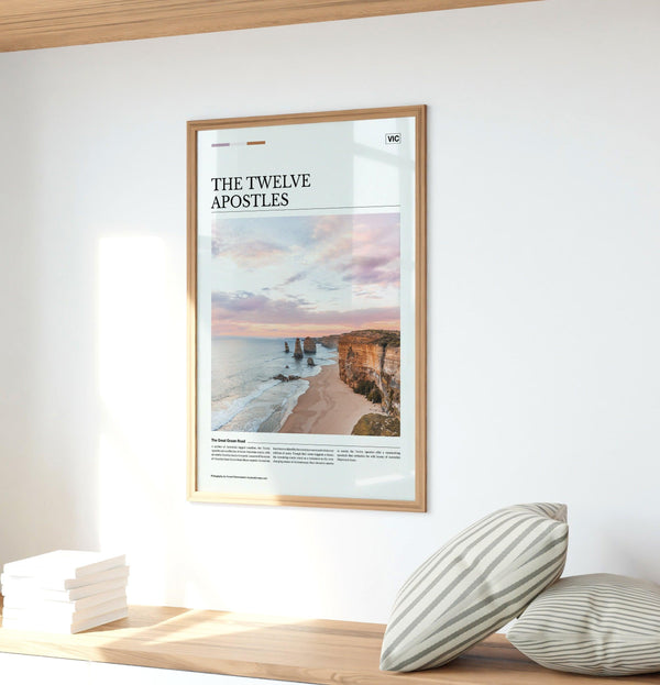 The Twelve Apostles Editorial Poster - Australia Unseen