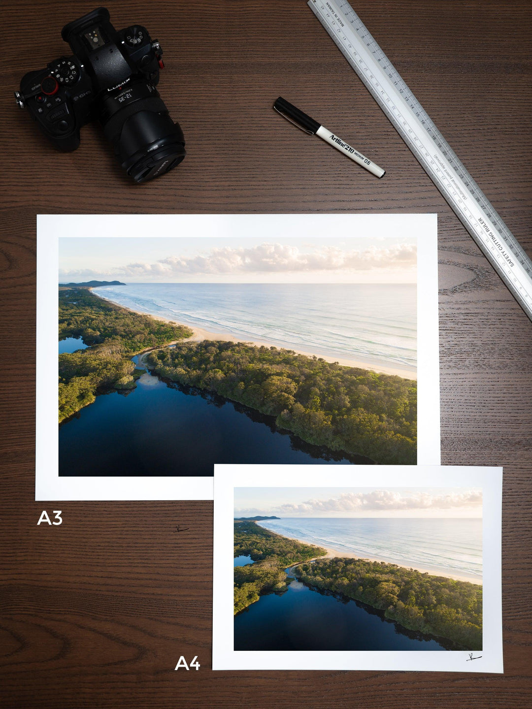 Ti Tree Lakes - Wall Art Print - Australia Unseen