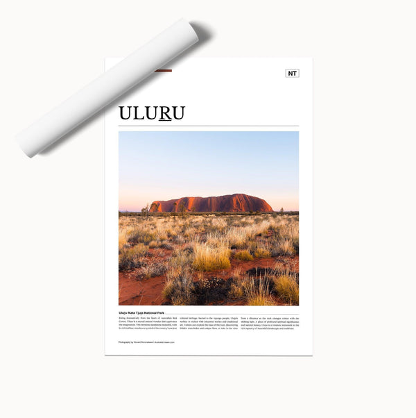 Uluru Editorial Poster - Australia Unseen