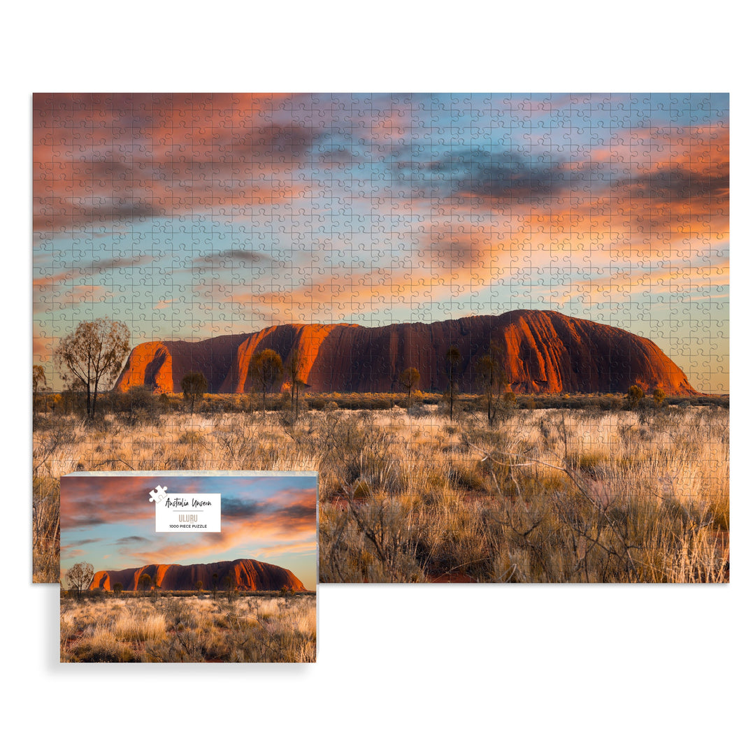 Uluru Jigsaw Puzzle 1000 Pieces - Australia Unseen