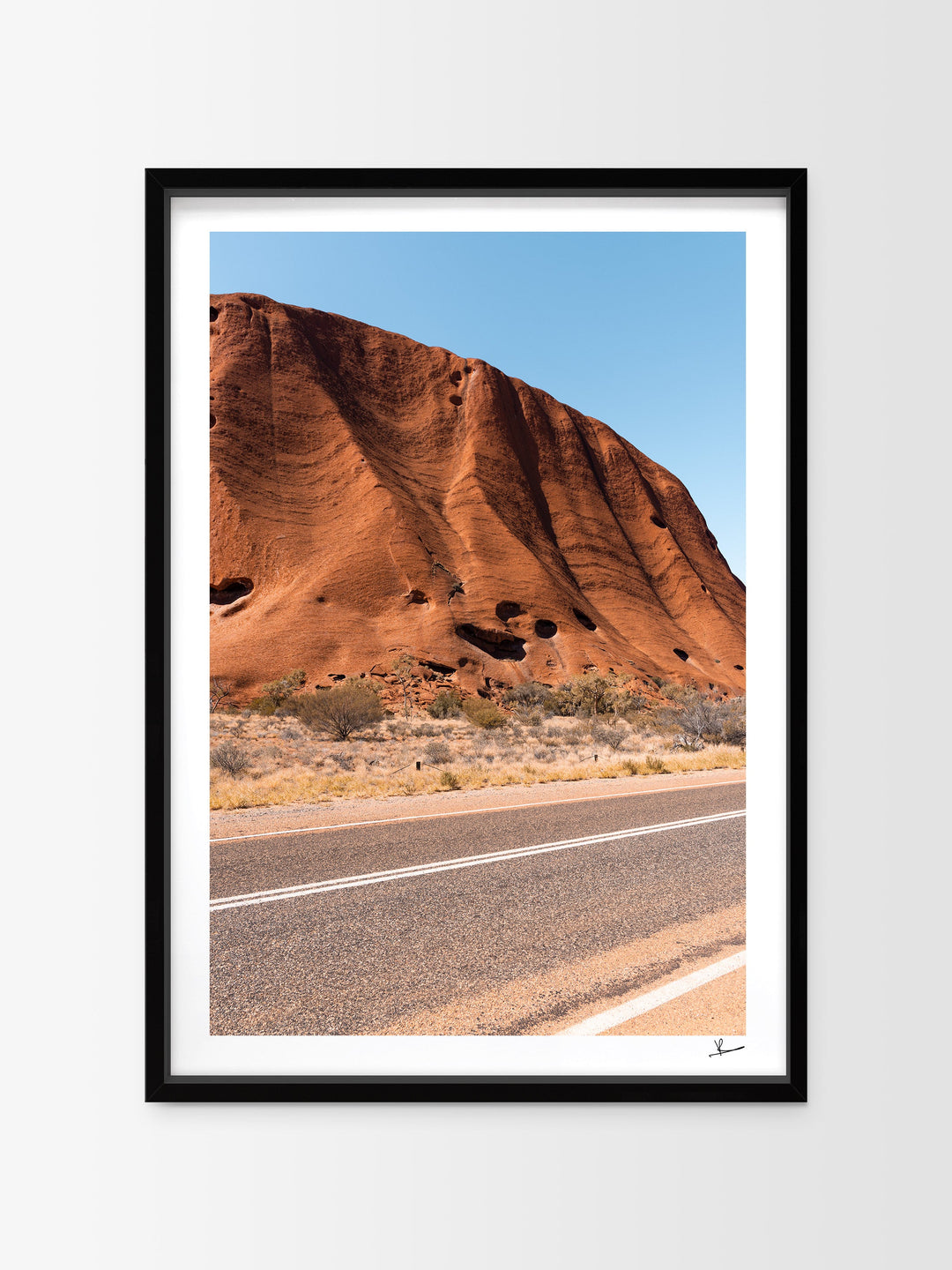 Uluṟu Road 01 - Australia Unseen - Wall Art Print