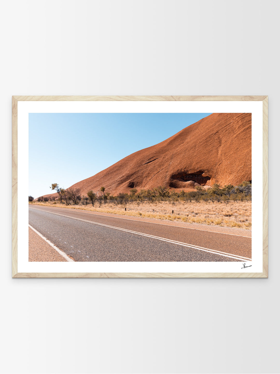 Uluṟu Road 02 - Australia Unseen - Wall Art Print