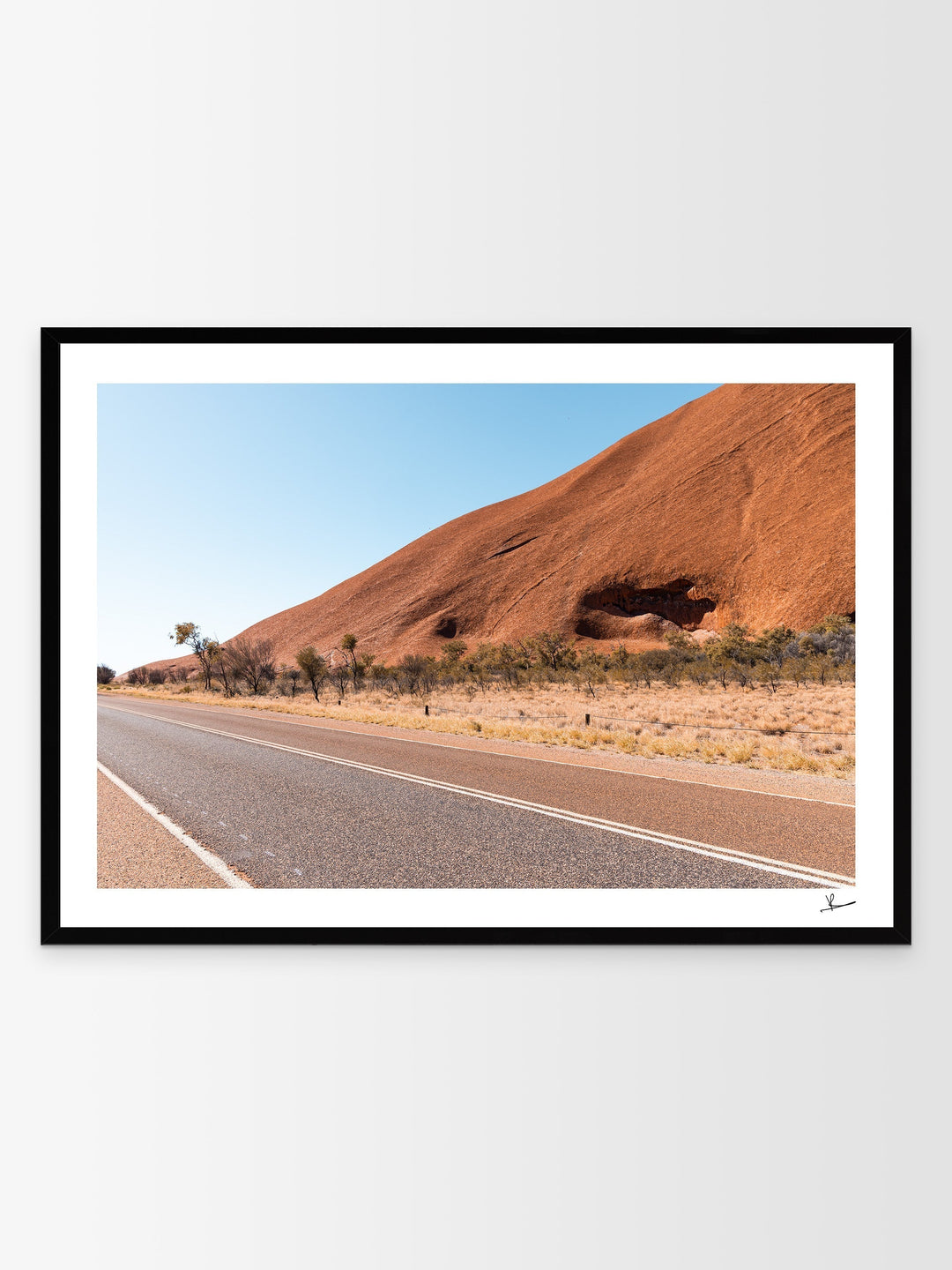 Uluṟu Road 02 - Wall Art Print - Australia Unseen