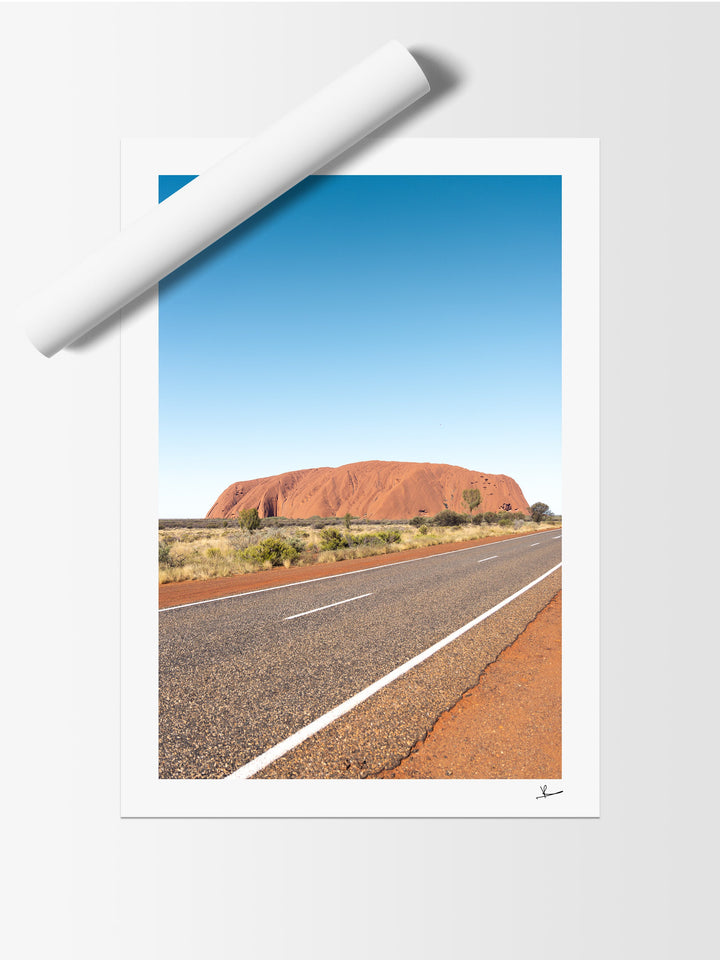 Uluṟu Road 03 - Australia Unseen - Wall Art Print
