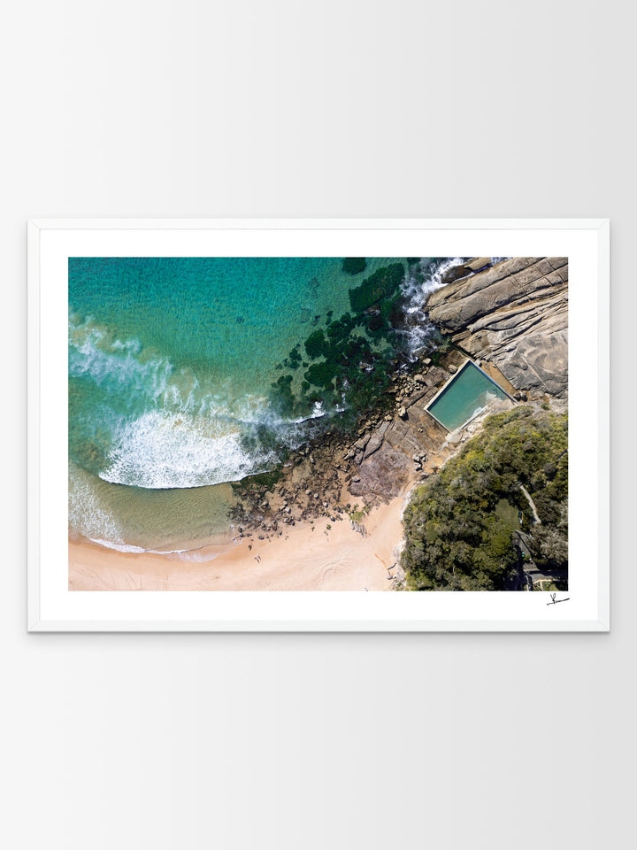 Whale Beach Rock Pool 01 - Australia Unseen - Wall Art Print