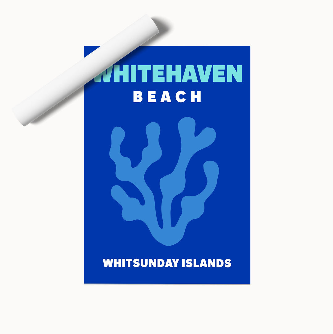 Whitehaven Beach Poster - Australia Unseen